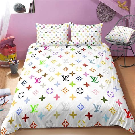 louis vuitton comforter set|Louis Vuitton bedspread set.